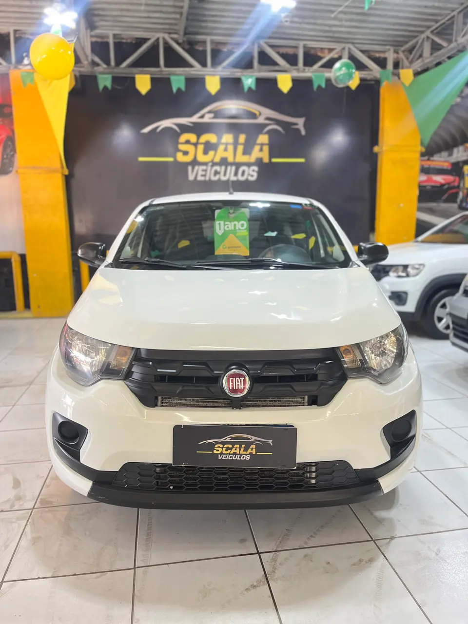 Fiat Mobi 1.0 like (branco) 2020, foto 2