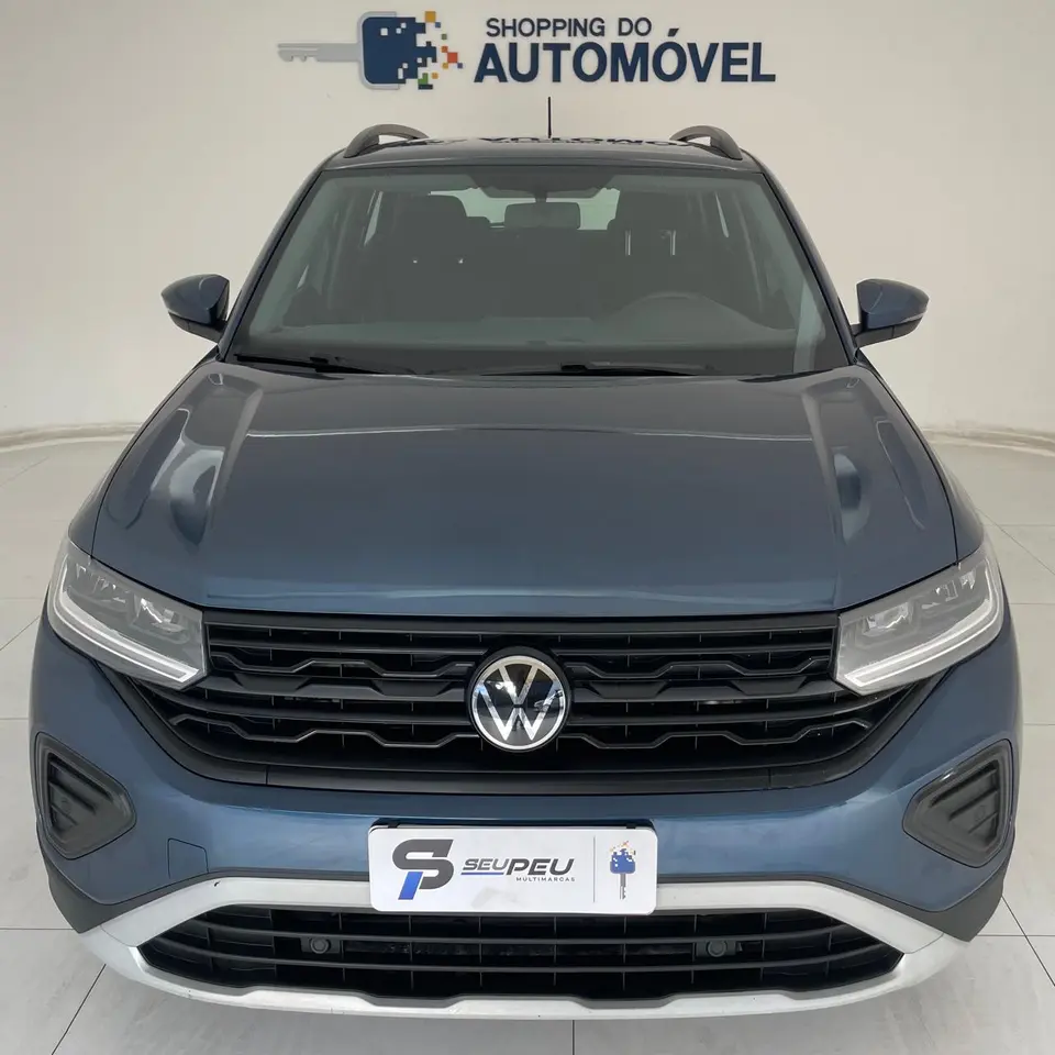 VOLKSWAGEN T-CROSS 2025 AZUL 1.0 TSI TOTAL FLEX 2025, foto 2