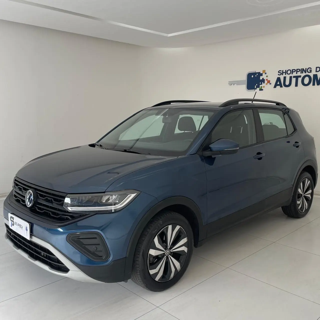 VOLKSWAGEN T-CROSS 2025 AZUL 1.0 TSI TOTAL FLEX 2025, foto 1