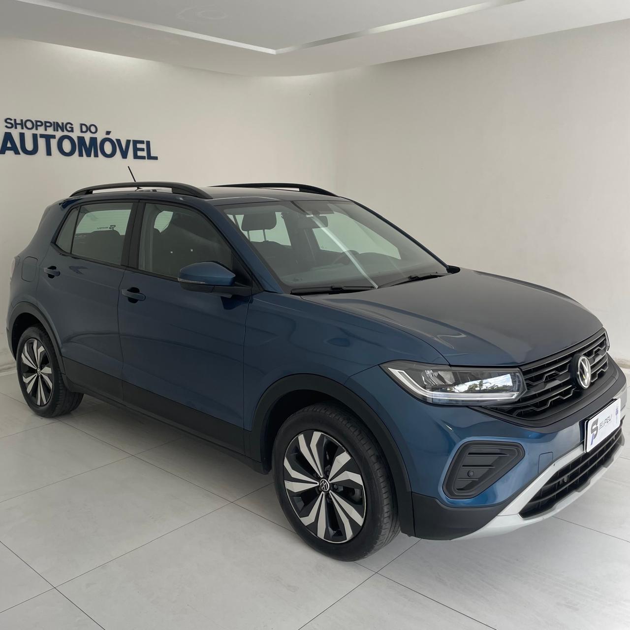 VOLKSWAGEN T-CROSS 2025 AZUL 1.0 TSI TOTAL FLEX 2025